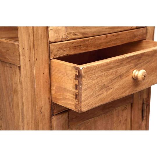 vysoky uzky antikovany mediteransky vitriny skrina obyvacka skrinka kuchyna kupelna masivna suflikmi lipa na mieru skrina vyroba rusikalny toskansky klasicky vintage stary.jpg